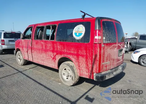 2012 Chevrolet Express G2500 Ls z USA, uszkodzony, nr VIN 1GAWGPFA6C1194782